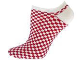 B.ella Susette Checked Ghost Ankel Socks