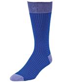 B.ella Mens Henry Houndstooth Dress Crew Socks