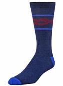 B.ella Mens Knots All Season Cotton Crew Socks