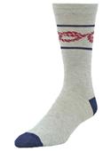 B.ella Mens Knots All Season Cotton Crew Socks