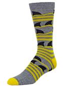B.ella Mens Fintastic All Season Cotton Crew Socks
