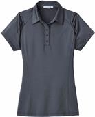 Port Authority Ladies Fine Stripe Performance Polo