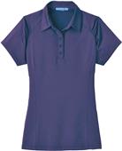Port Authority Ladies Fine Stripe Performance Polo
