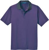 Port Authority Adult Fine Stripe Performance Polo