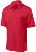 CornerStone Adult Snag-Proof Tipped Pocket Polo