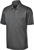 Sport-Tek Adult Active Textured Colorblock Polo