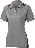 Sport-Tek Ladies Heather Colorblock Contender Polo