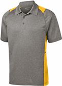 Sport-Tek Adult Heather Colorblock Contender Polo