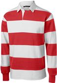 Sport-Tek Adult Long Sleeve Rugby Polo