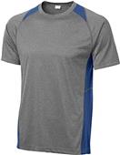 Sport-Tek Youth Heather Colorblock Contender Tee
