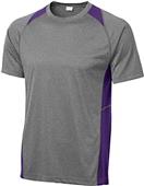 Sport-Tek Youth Heather Colorblock Contender Tee
