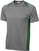 Sport-Tek Youth Heather Colorblock Contender Tee