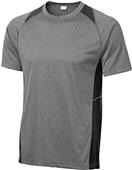 Sport-Tek Youth Heather Colorblock Contender Tee