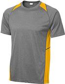 Sport-Tek Youth Heather Colorblock Contender Tee