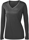 Sport-Tek Ladies Long Sleeve V-Neck Competitor Tee