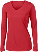 Sport-Tek Ladies Long Sleeve V-Neck Competitor Tee