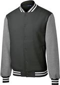 Sport-Tek Adult Fleece Letterman Jacket