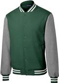 Sport-Tek Adult Fleece Letterman Jacket