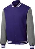 Sport-Tek Adult Fleece Letterman Jacket