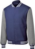 Sport-Tek Adult Fleece Letterman Jacket