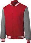 Sport-Tek Adult Fleece Letterman Jacket