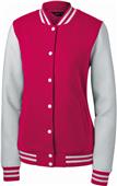 Sport-Tek Ladies Fleece Letterman Jacket