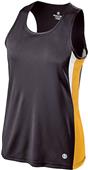 Holloway Ladies Dry-Excel Vertical Track Singlets Holloway Ladies Dry-Excel Vertical Track Singlets