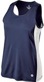 Holloway Ladies Dry-Excel Vertical Track Singlets Holloway Ladies Dry-Excel Vertical Track Singlets
