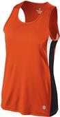Holloway Ladies Dry-Excel Vertical Track Singlets Holloway Ladies Dry-Excel Vertical Track Singlets