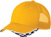 Port Authority Adult Checkered Racing Cap