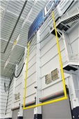 Jaypro Ceiling Suspended Football Goal Posts