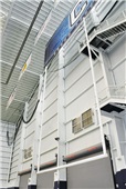 Jaypro Retractable Ceiling Suspended Goal Post