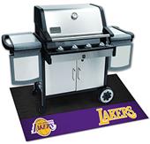 Fan Mats NBA Los Angeles Lakers Grill Mat Fan Mats NBA Los Angeles Lakers Grill Mat