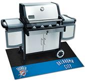 Fan Mats NBA Oklahoma City Thunder Grill Mat Fan Mats NBA Oklahoma City Thunder Grill Mat