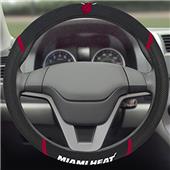 Fan Mats NBA Miami Heat Steering Wheel Cover Fan Mats NBA Miami Heat Steering Wheel Cover