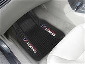 Fan Mats NFL Houston Texans Deluxe Car Mats (set) Fan Mats NFL Houston Texans Deluxe Car Mats (set)
