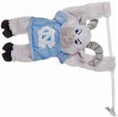 COLLEGIATE North Carolina 3D Mascot Car Flag