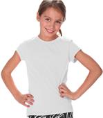 Soffe Girls No Sweat Crew Shirt Soffe Girls No Sweat Crew Shirt
