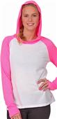 Soffe Juniors Girls No Sweat Color Block Hood Soffe Juniors Girls No Sweat Color Block Hood
