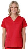 Maevn Blossom Women's 3-Pocket V-Neck Scrub Tops Maevn Blossom Women's 3-Pocket V-Neck Scrub Tops