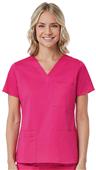 Maevn Blossom Women's 3-Pocket V-Neck Scrub Tops Maevn Blossom Women's 3-Pocket V-Neck Scrub Tops