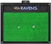Fan Mats NFL Baltimore Ravens Golf Hitting Mat