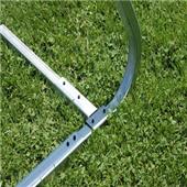 Semi-Permanent 4" Round Aluminum Soccer Goals Semi-Permanent 4" Round Aluminum Soccer Goals