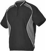 Alleson Short Sleeve Baseball Batters Jacket Alleson Short Sleeve Baseball Batters Jacket