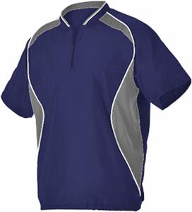 Alleson Short Sleeve Baseball Batters Jacket - Baseball Equipment