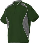 Alleson Short Sleeve Baseball Batters Jacket Alleson Short Sleeve Baseball Batters Jacket