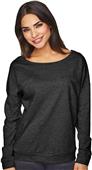 Next Level Terry Raw Edge L/S Scoop Shirt