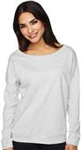 Next Level Terry Raw Edge L/S Scoop Shirt