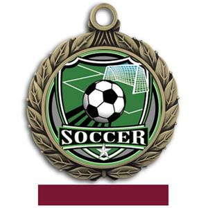 GOLD MEDAL/MAROON RIBBON