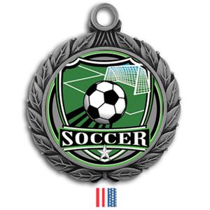 SILVER MEDAL/FLAG RIBBON